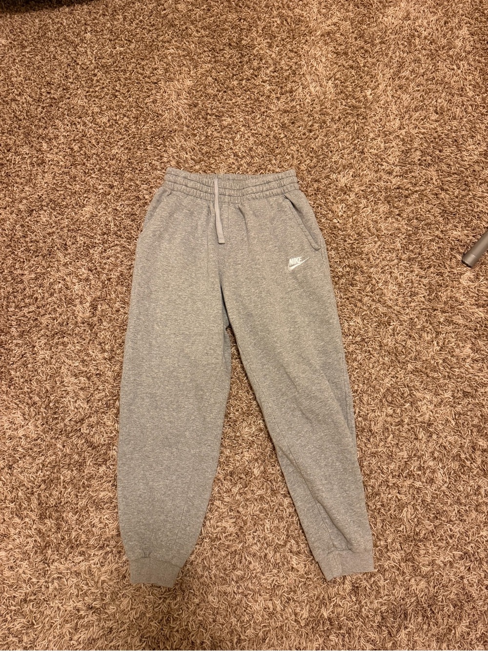 Nike Kids Gray Heather Jogger Sweatpants